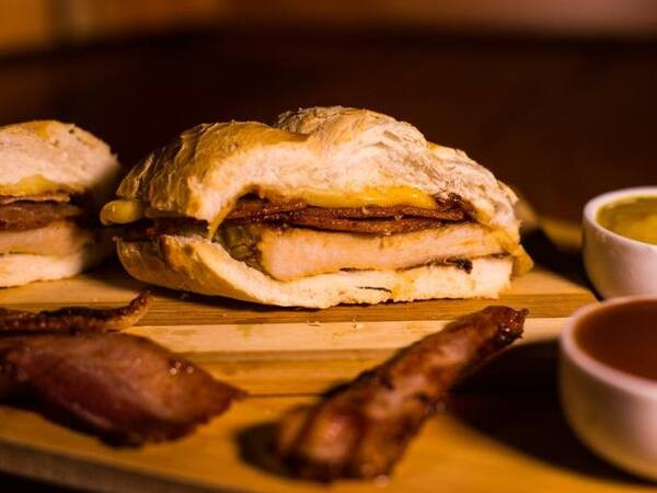 X - frango bacon