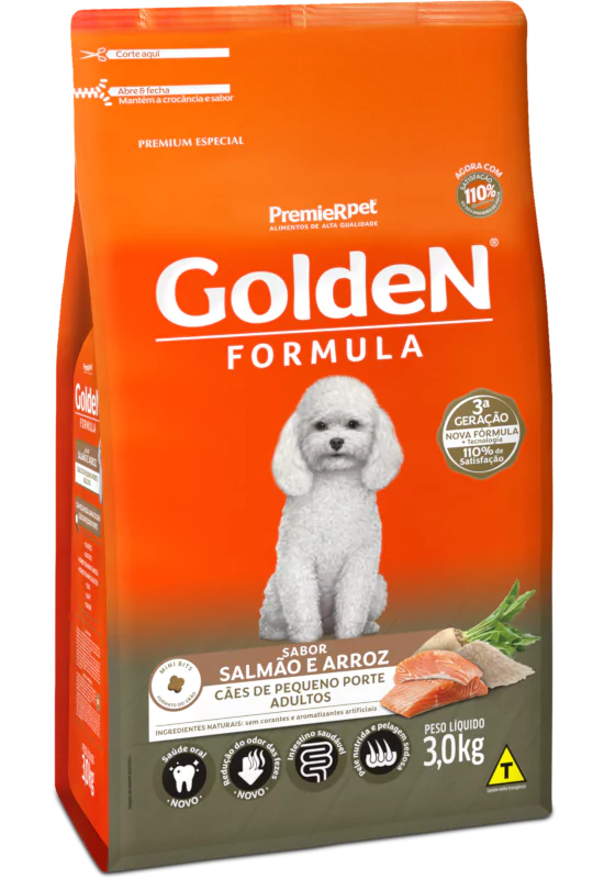 Golden Formula Salmão Porte Peq 10.1 kg