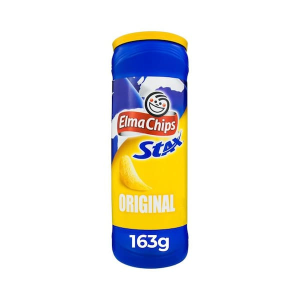 Snack de Batata Original Stax Elma Chips 163g