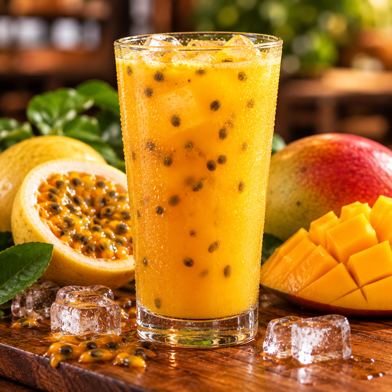 SUCO DE MARACUJA C MANGA