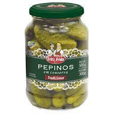 Pepino Fritz e Frida tradicional 300g