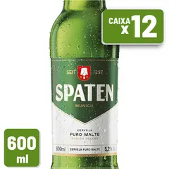 Cerveja Spaten Descartável 600ml  