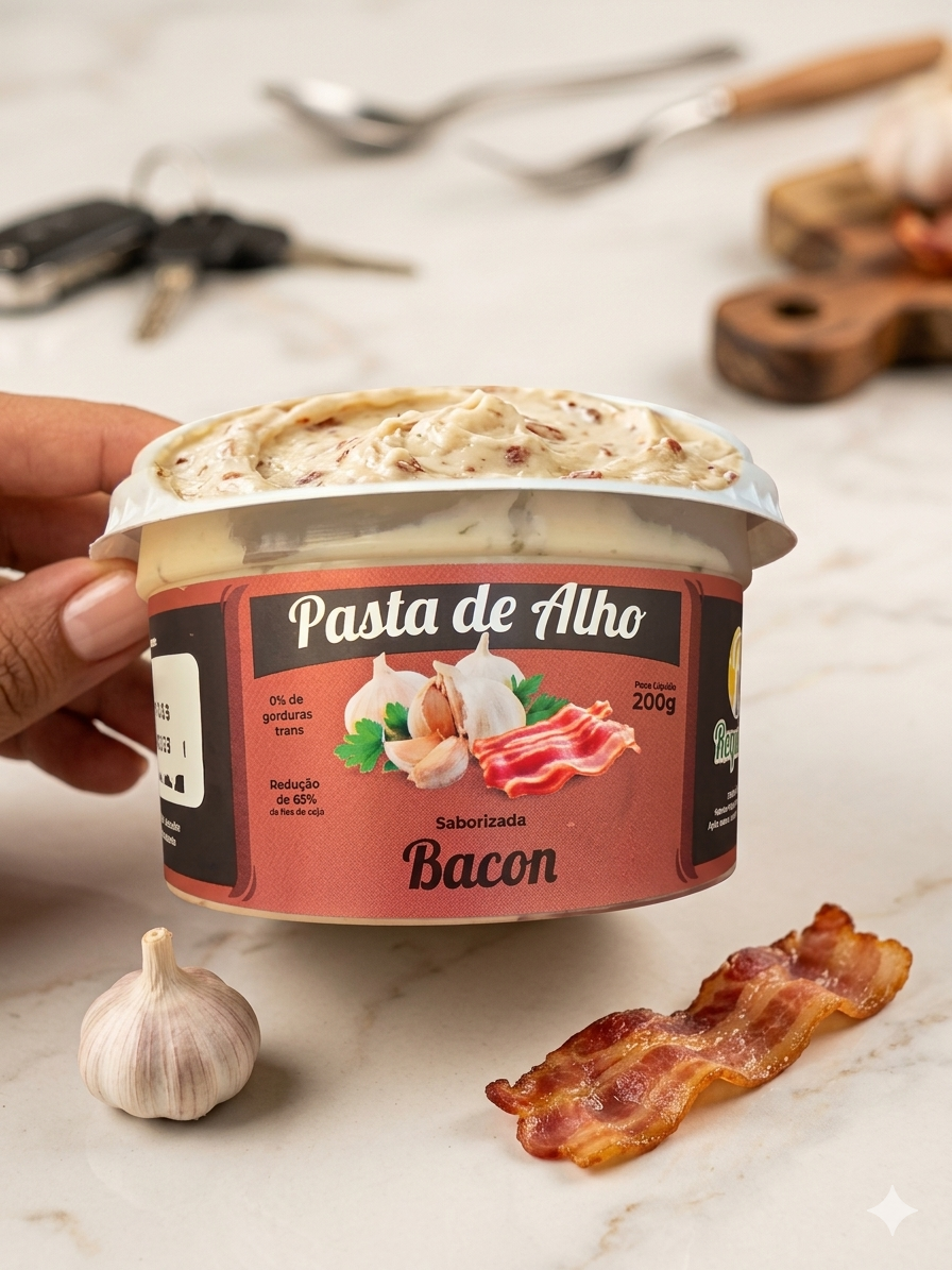 PASTA DE ALHO SABOR BACON