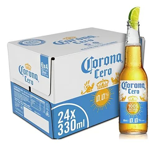 CERVEJA CORONA CERO SUNBREW LN 330ML PACK 24 UN