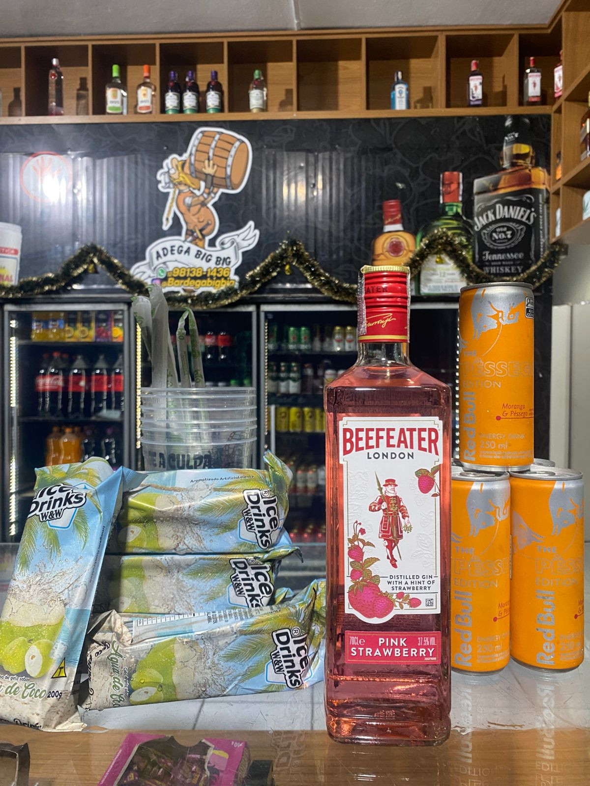 COMBO BEEFEATER PINK
