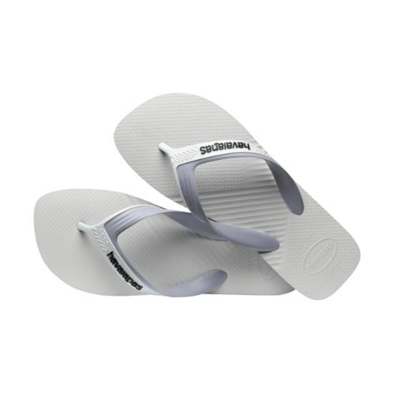 CHINELO HAVAIANAS DUAL BRANCO/CINZA 