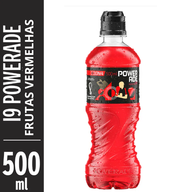 Powerade Frutas Vermelhas 500ml
