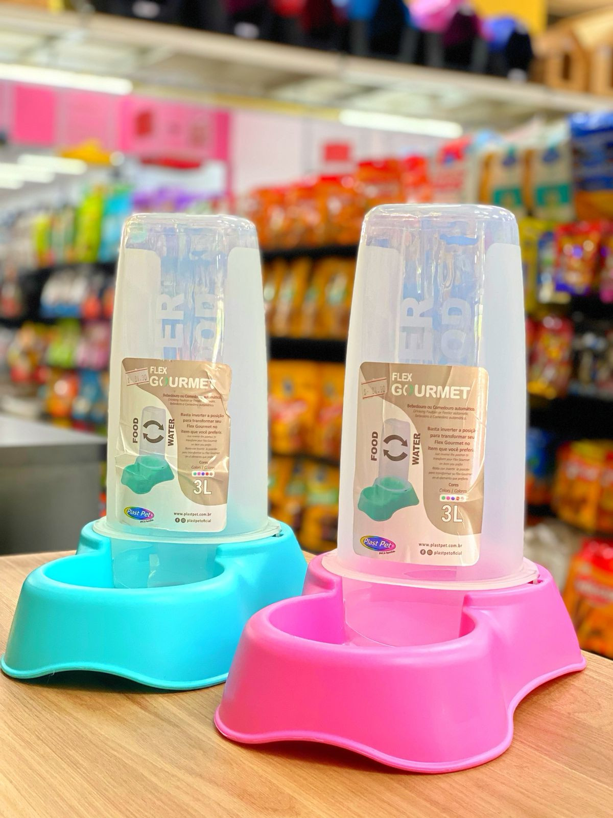 Comedouro e Bebedouro 2em1 Automático 3L