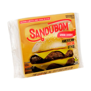 CHEDDAR FATIADO SANDUBOM 120G