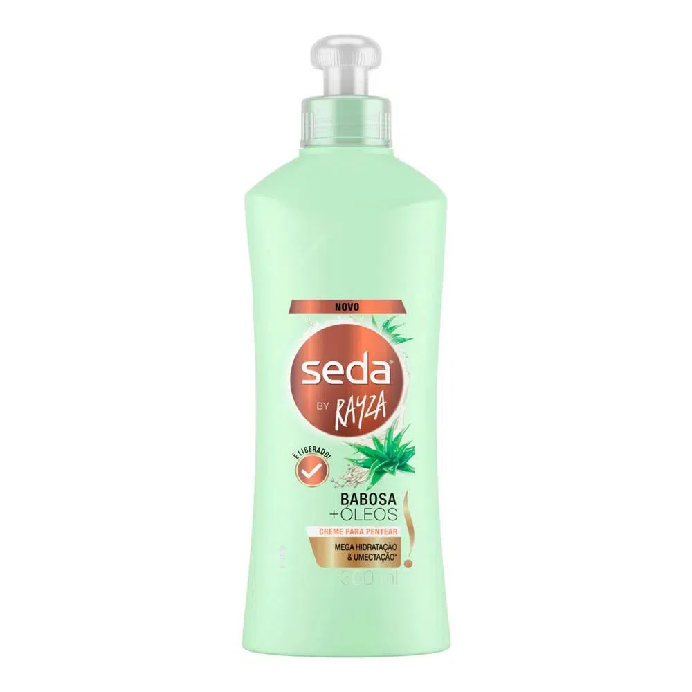CREME PENTEAR SEDA BABOSA + OLEOS 300ML