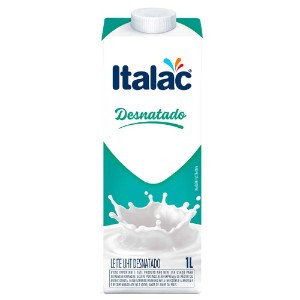LEITE DESNATADO ITALAC 1L