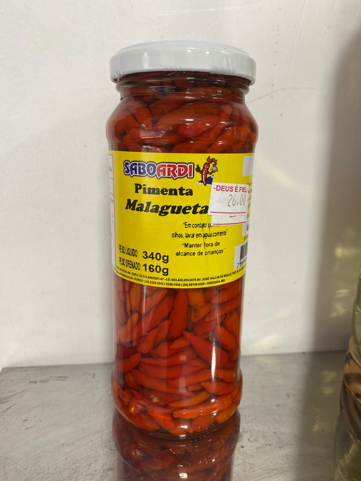 Pimenta malagueta (160g)