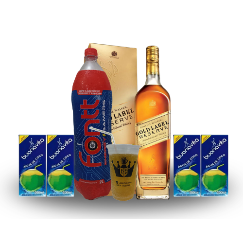 Combo  Goldlabel  750 ml 4 gelos 
