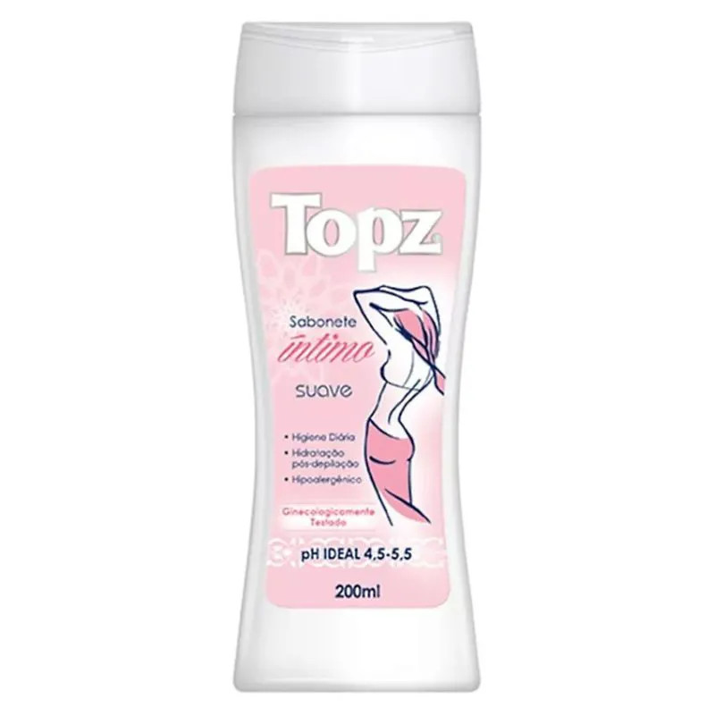 SABONETE INTIMO TOPZ SUAVE 200ML