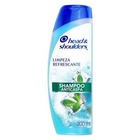 Shampoo head & shoulders limpeza refrescante 200ml