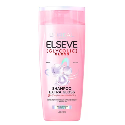 SHAMPOO ELSEVE GLYCOLIC GLOSS 200ML