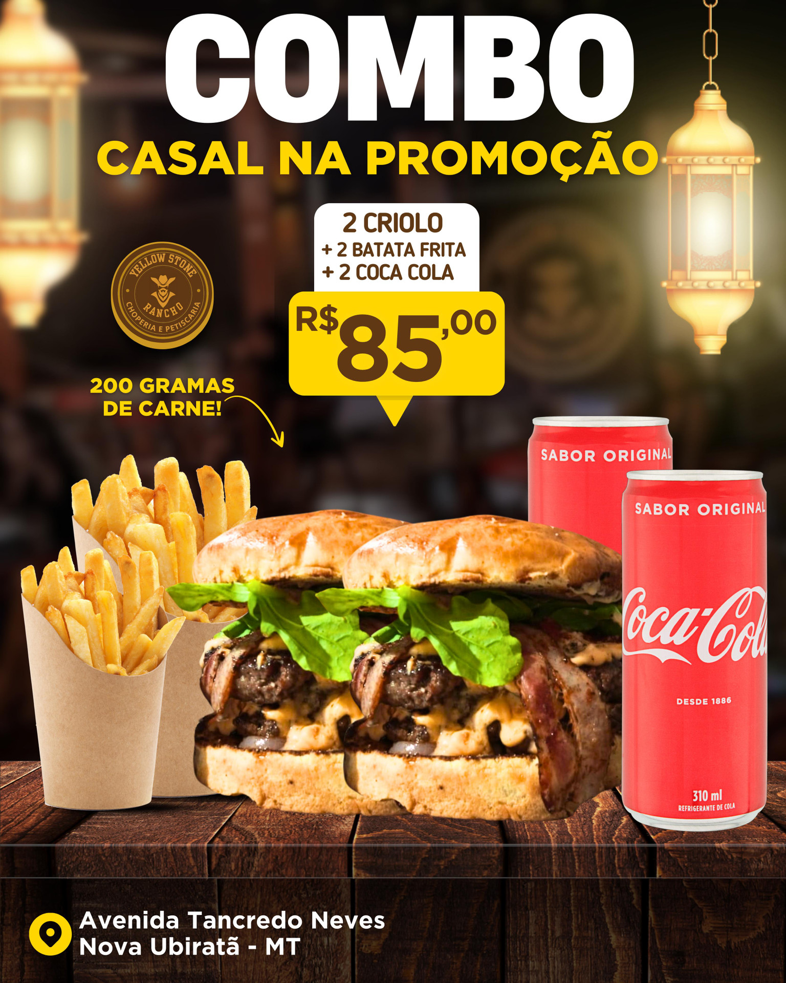 COMBO CASAL 
