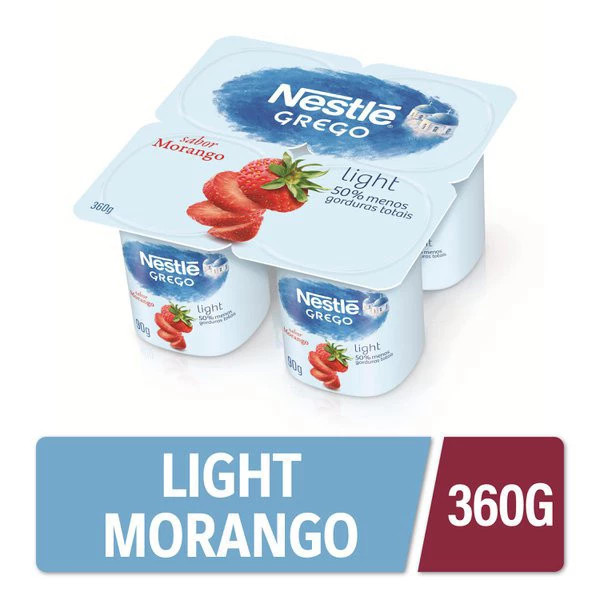 IOGURTE GREGO NESTLÉMORANGO LIGHT 360G