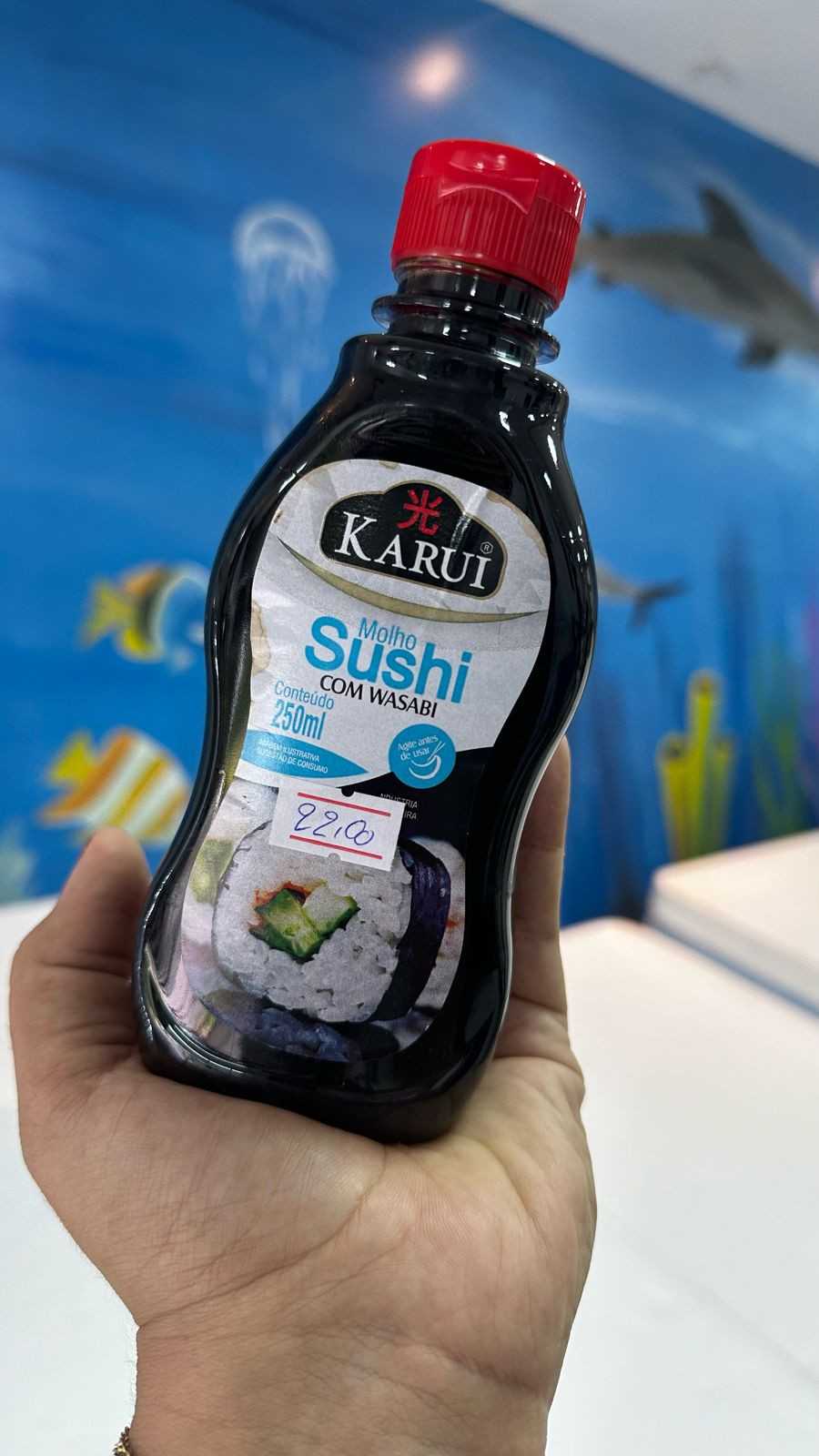 Molho sushi c/ wasabi (250ml)