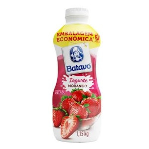IOGURTE DE MORANGO BATAVO 1,15KG