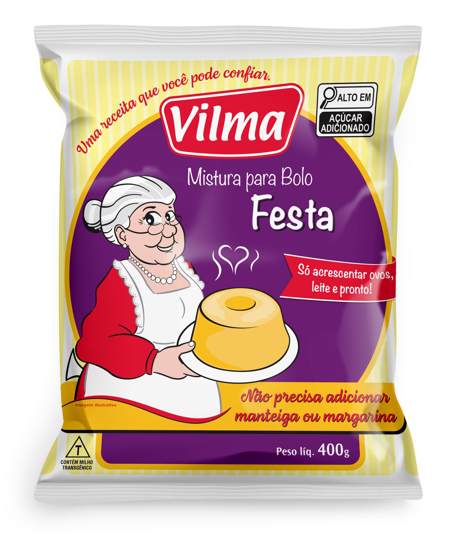 Mistura para bolo Vilma Festa