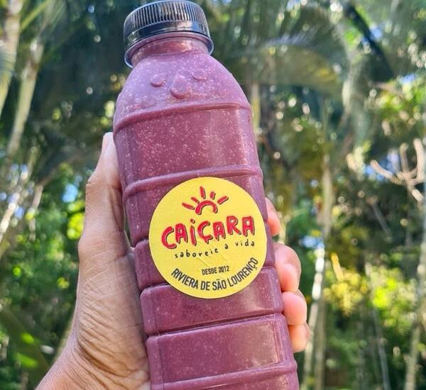 Smoothie açaí com banana