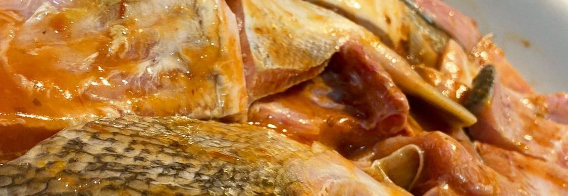 Anchova escalada e temperada /kg