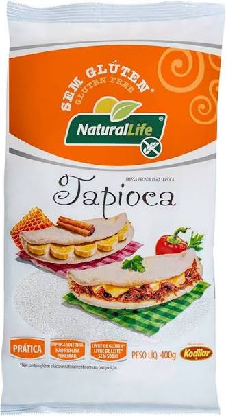 Goma Tapioca Pronta Natural Life Zr Glut 400g