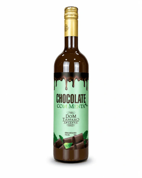 LICOR DOM TAPPARO CHOCOLATE C/ MENTA 750ML**