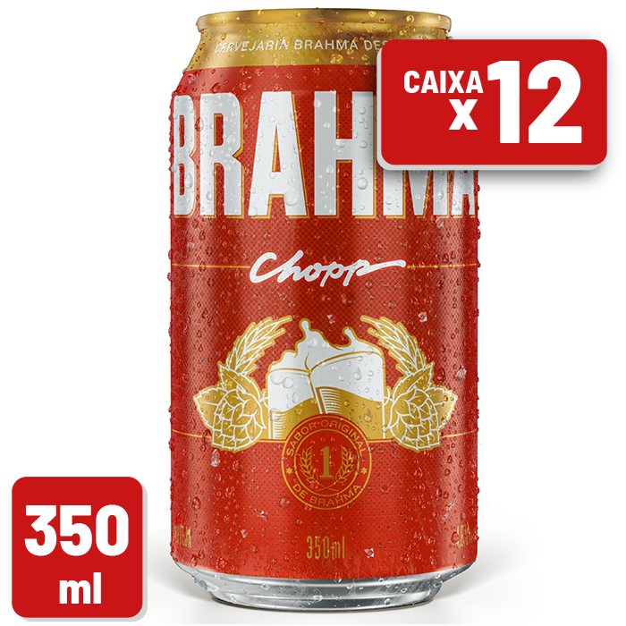 Cerveja Brahma Chopp Lata 350ml