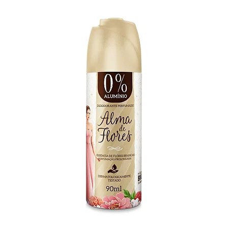 DESOD SPRAY ALMA DE FLORES FLORES BRANCAS 90ML