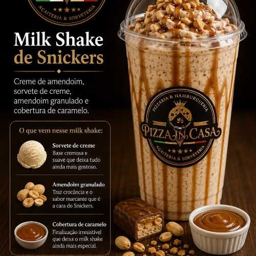 Milk Shake de Snickers