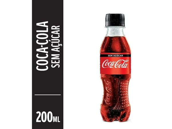 Coca-Cola Sem Açúcar 200ml