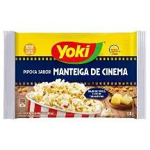 PIPOCA DE MICROONDAS MANTEIGA DE CINEMA YOKI 100g