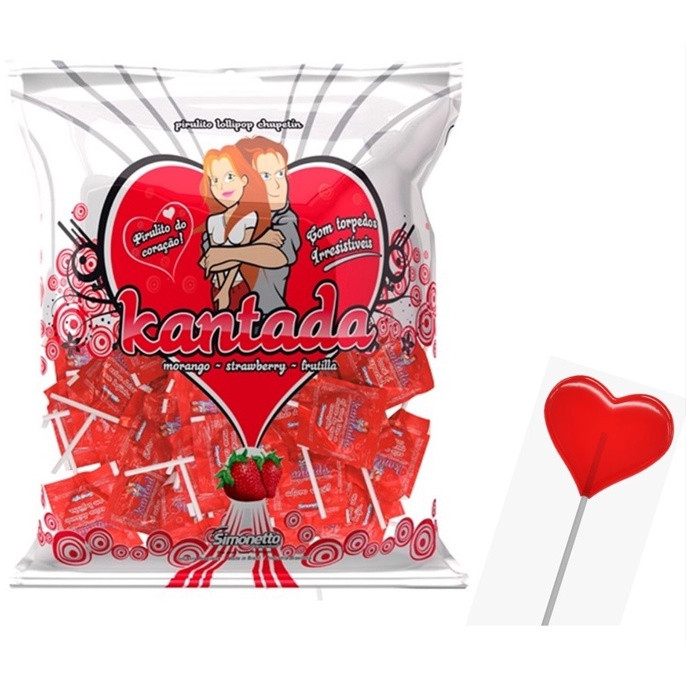 PIRULITO DE CORAÇÃO KANTADA