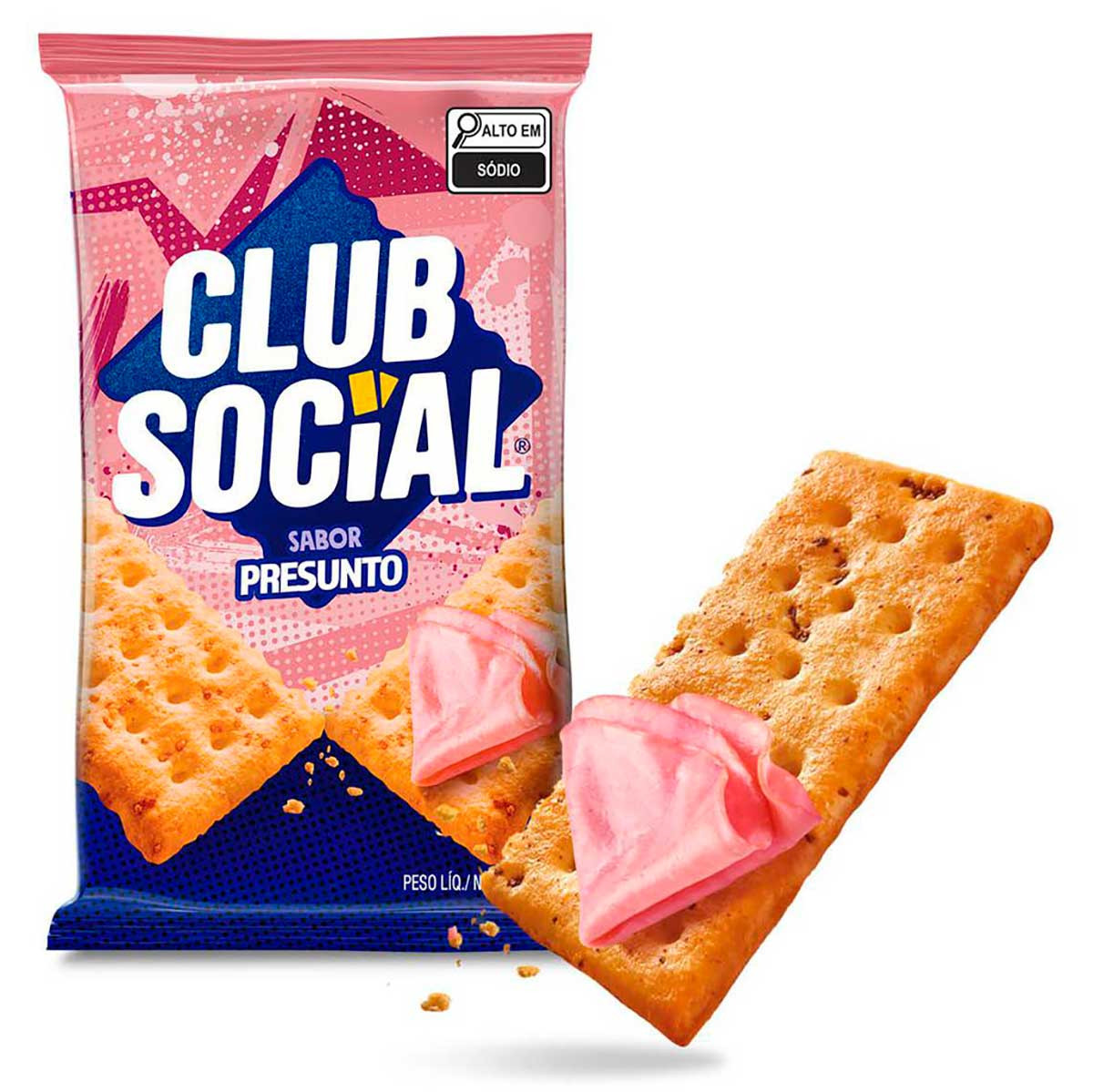 BISCOITO CLUB SOCIAL PRESUNTO