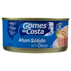 Atum Solido ao Oleo (Gomes da Costa) 120g