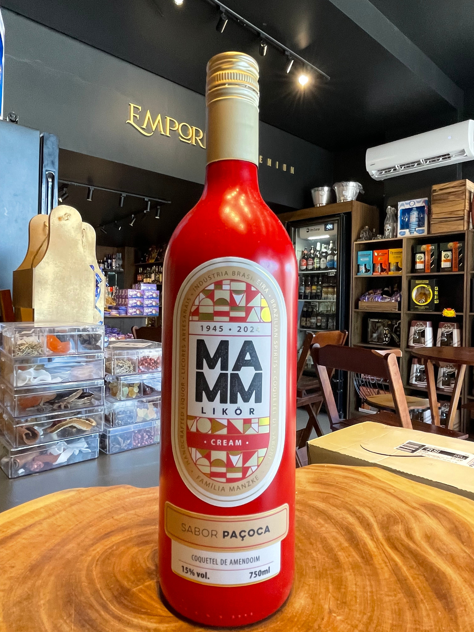 Licor MAMM Sabor Paçoca 