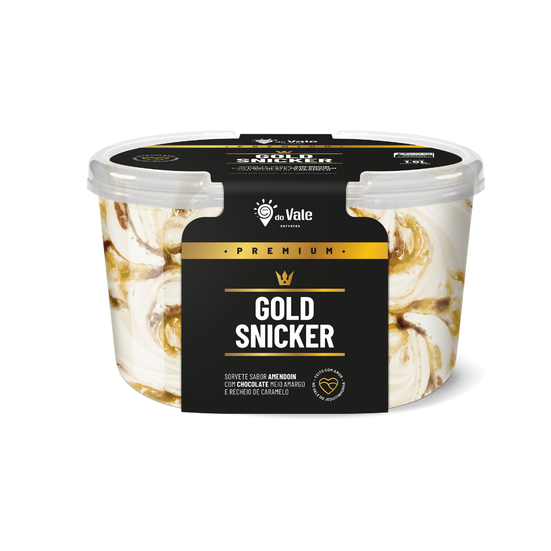 SORVETE 1.5L GOLD SNICKER