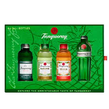 KIT GIN TANQUERAY 4X50ML RANGPUR/SEVILLA