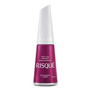 ESMALTE RISQUE LEO MANDOU FLORES 8ML