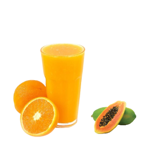 SUCO LARANJA C/ MAMAO COPO