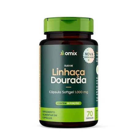 Oleo De Linhaca 1g Omix 70 Caps