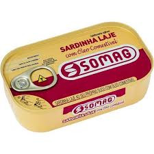 Sardinha Somag óleo 125g