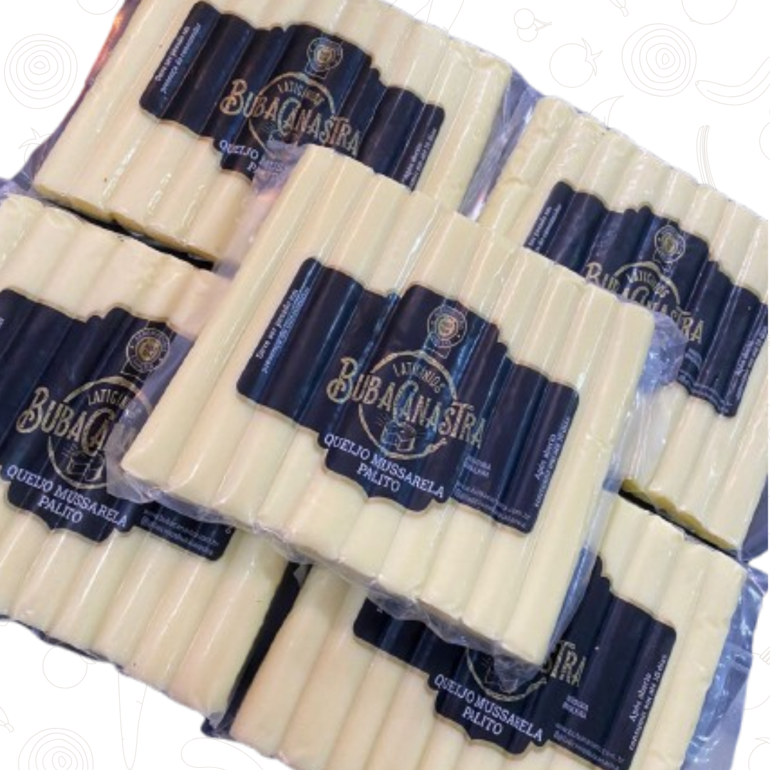 Queijo Mussarela Palito Duplo Bubacanastra