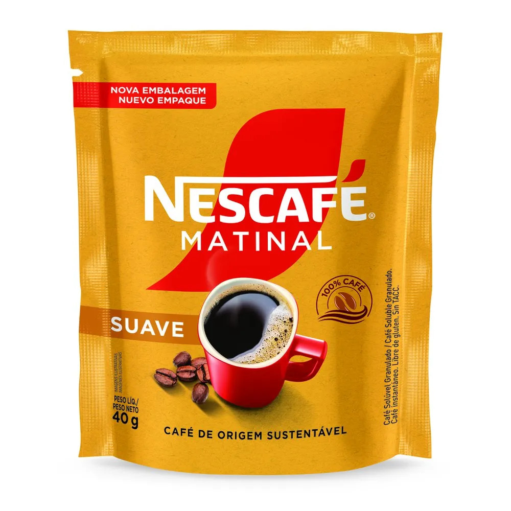 Cafe Nescafe Sache 40g Matinal