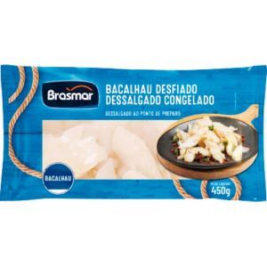 BACALHAU DESFIADO BRASMAR 450G