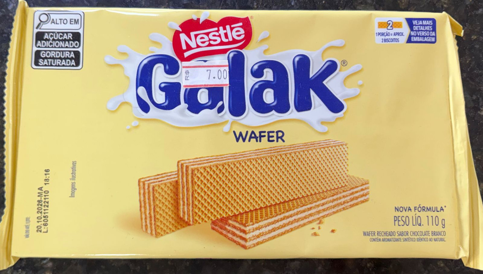 BOLACHA GALAK WAFER