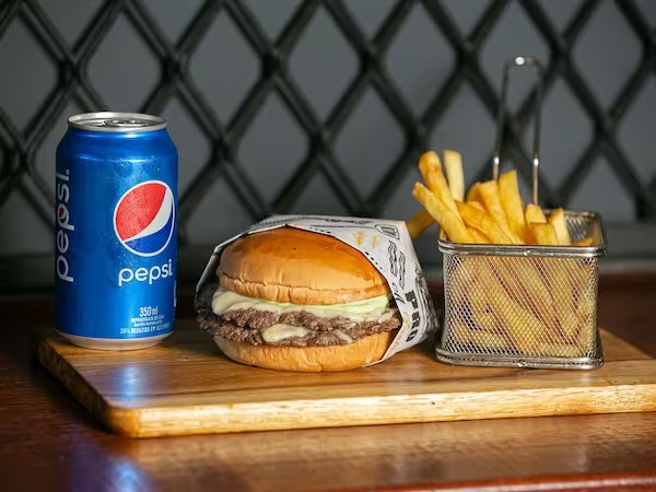 Duplo Smash + Batata + Pepsi Lata
