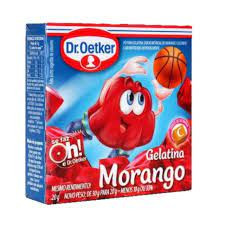 Gelatina Oetker Morango 20g